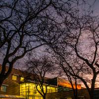 Lake Ontario Hall in fall